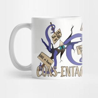 Cons-entacle - The friendly tentacle monster Mug